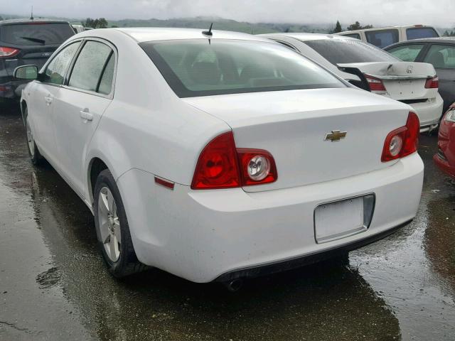 1G1ZF57518F280887 - 2008 CHEVROLET MALIBU HYB WHITE photo 3