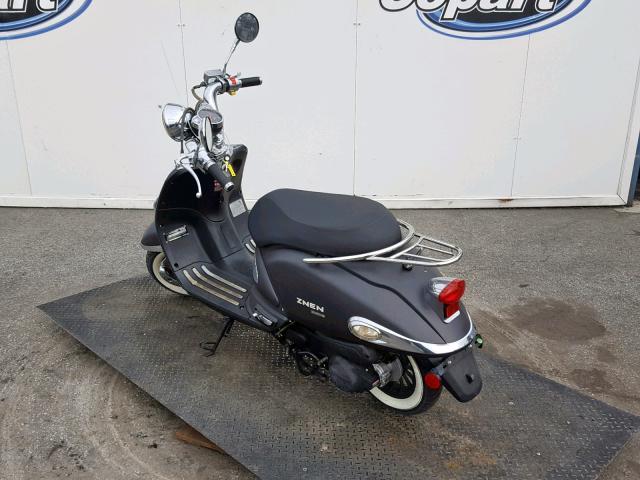 L5YTCKPA3G1156383 - 2016 ZNEN SCOOTER GRAY photo 3