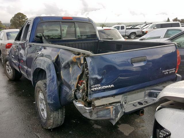 5TETU62N77Z349471 - 2007 TOYOTA TACOMA PRE BLUE photo 3