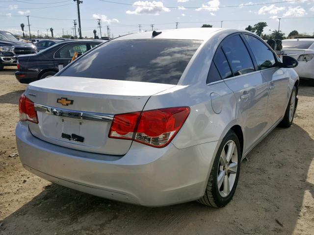 1G1PC5SH5B7223482 - 2011 CHEVROLET CRUZE LS SILVER photo 4