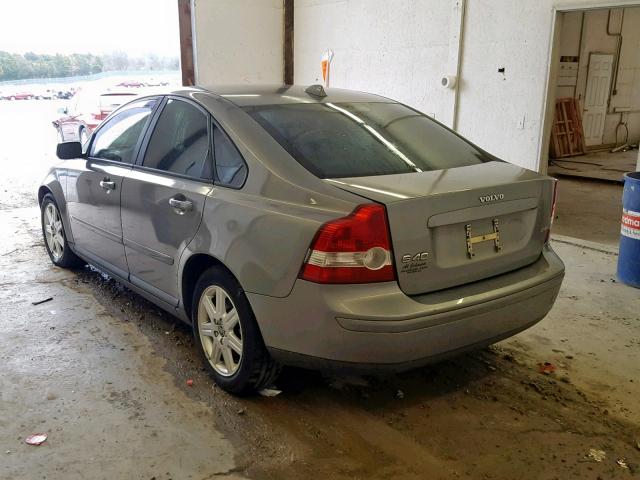 YV1MS382762202148 - 2006 VOLVO S40 2.4I GRAY photo 3