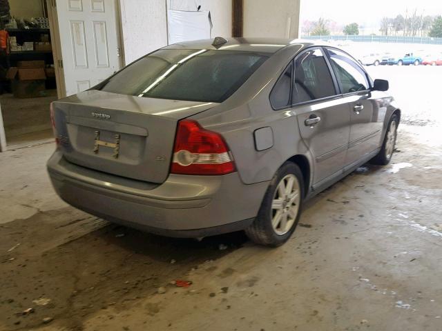 YV1MS382762202148 - 2006 VOLVO S40 2.4I GRAY photo 4