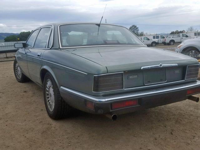 SAJMX1345RC703222 - 1994 JAGUAR XJ12 GREEN photo 3