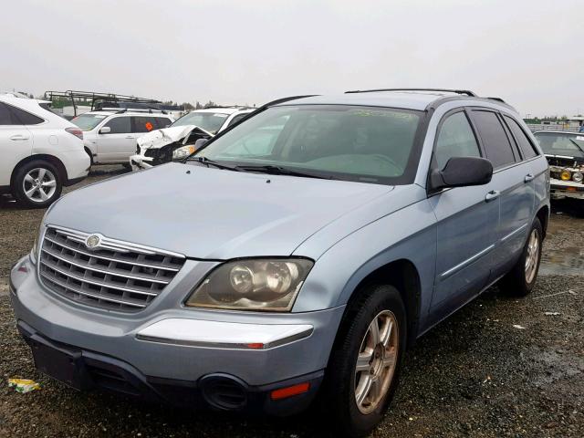 2A4GM68496R770185 - 2006 CHRYSLER PACIFICA T BLUE photo 2