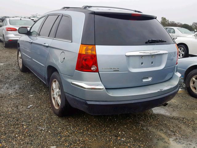 2A4GM68496R770185 - 2006 CHRYSLER PACIFICA T BLUE photo 3