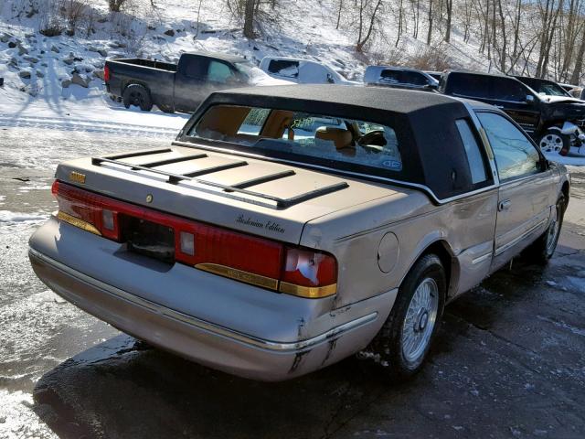 1MELM62W5VH609615 - 1997 MERCURY COUGAR XR7 TAN photo 4