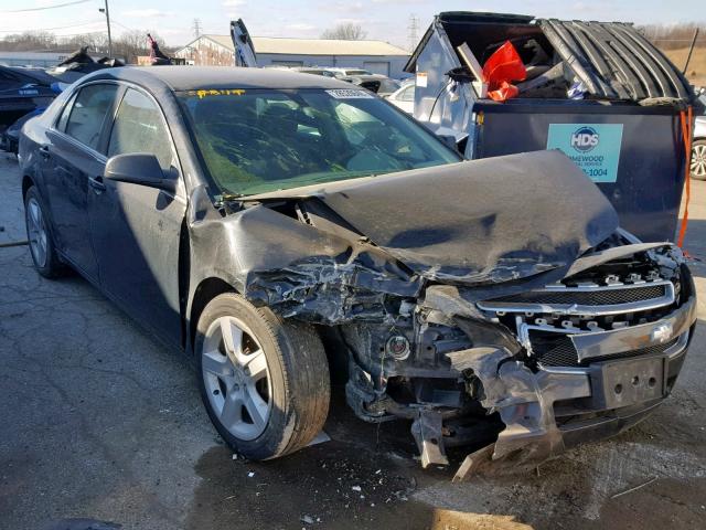 1G1ZA5EU8BF293426 - 2011 CHEVROLET MALIBU LS BLACK photo 1