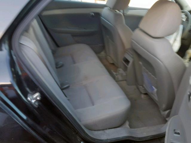 1G1ZA5EU8BF293426 - 2011 CHEVROLET MALIBU LS BLACK photo 6
