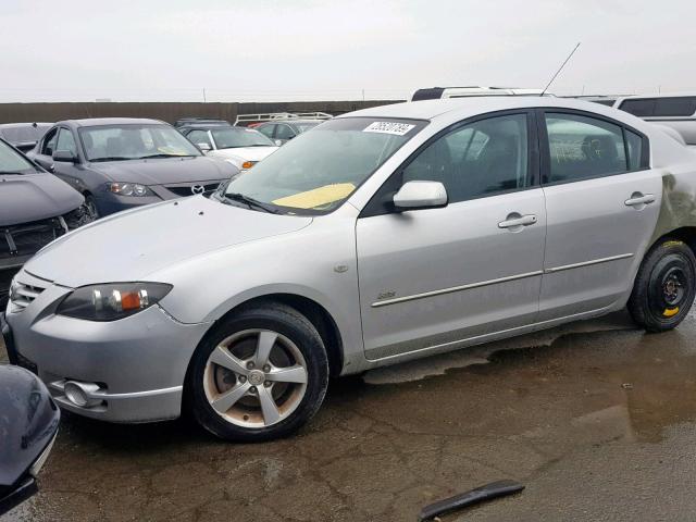 JM1BK123141152580 - 2004 MAZDA 3 S SILVER photo 2