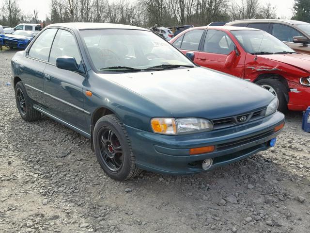 JF1GC4559TH512711 - 1996 SUBARU IMPREZA LX GREEN photo 1