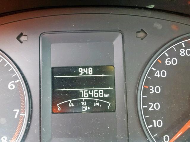 3VW2K7AJ9DM375422 - 2013 VOLKSWAGEN JETTA BASE BLUE photo 8