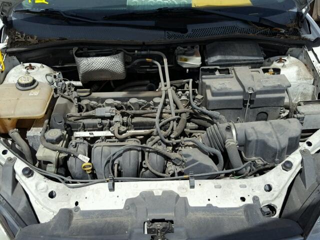 1FAFP31N66W162650 - 2006 FORD FOCUS ZX3 WHITE photo 7