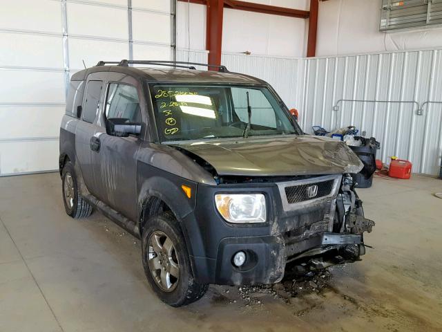 5J6YH28615L016255 - 2005 HONDA ELEMENT EX GRAY photo 1