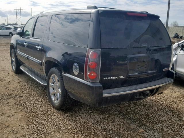 1GKFK66817J165892 - 2007 GMC YUKON XL D BLACK photo 3