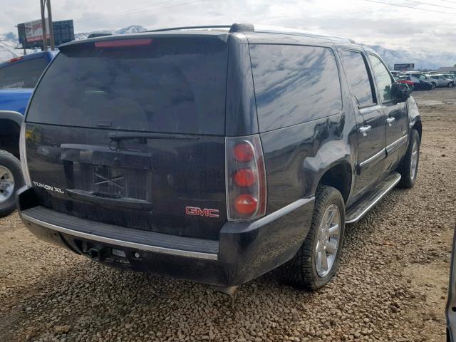 1GKFK66817J165892 - 2007 GMC YUKON XL D BLACK photo 4