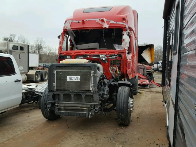 4V4NC9EJ6HN965029 - 2017 VOLVO VN VNL RED photo 2