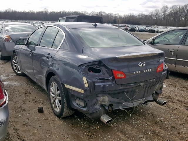 JNKCV61F39M054434 - 2009 INFINITI G37 GRAY photo 3