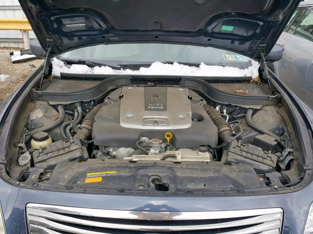 JNKCV61F39M054434 - 2009 INFINITI G37 GRAY photo 7