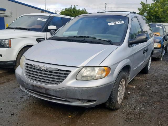 1C4GJ25321B273327 - 2001 CHRYSLER VOYAGER SILVER photo 2