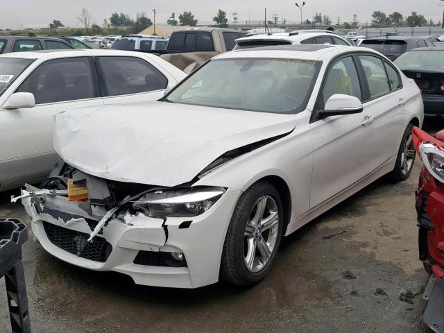 WBA3C1C52CF434176 - 2012 BMW 328 I SULE WHITE photo 2