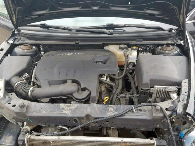 1G1ZC5EB1AF265605 - 2010 CHEVROLET MALIBU 1LT BLACK photo 7