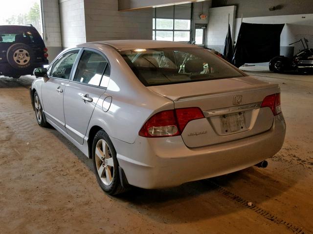19XFA16609E009892 - 2009 HONDA CIVIC LX-S Gümüş foto 3