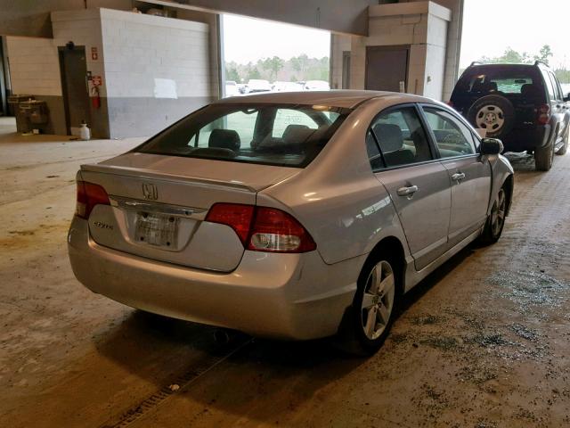 19XFA16609E009892 - 2009 HONDA CIVIC LX-S Gümüş foto 4