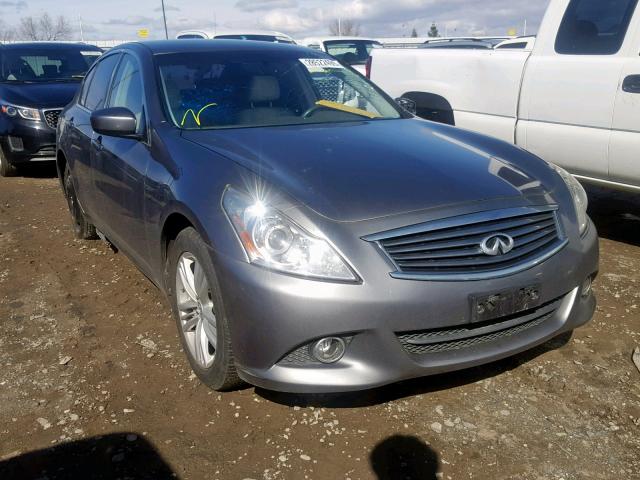 JN1CV6AP1BM505640 - 2011 INFINITI G37 BASE GRAY photo 1