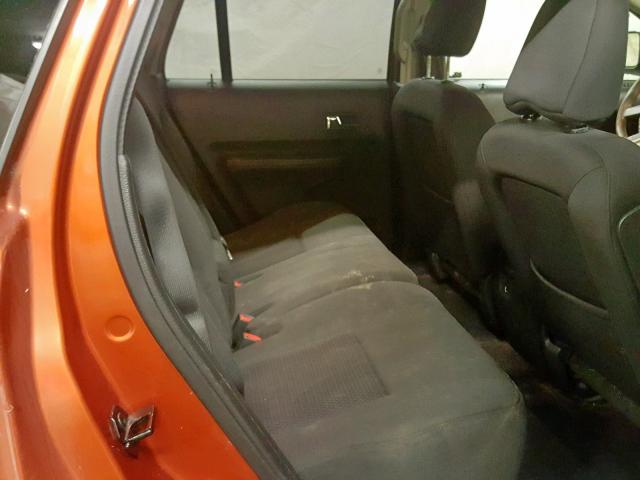 2FMDK36C48BA77975 - 2008 FORD EDGE SE ORANGE photo 6