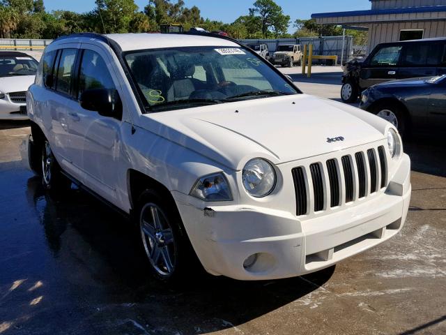 1J4NT4FB9AD553456 - 2010 JEEP COMPASS SP WHITE photo 1