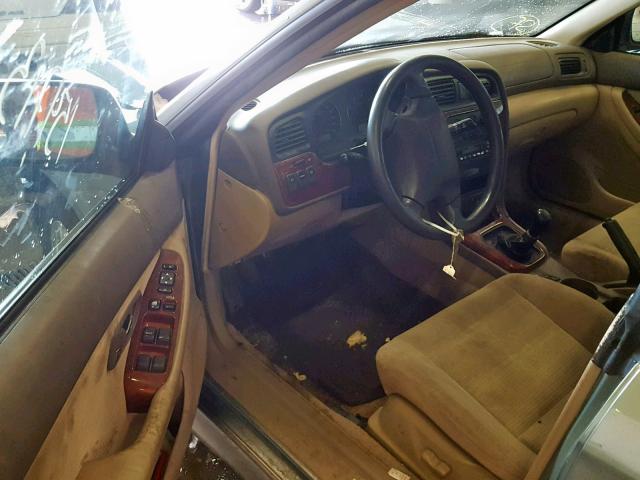 4S3BH675846613461 - 2004 SUBARU LEGACY OUT GREEN photo 9