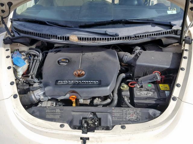 3VWCD31Y94M320912 - 2004 VOLKSWAGEN NEW BEETLE Beige Foto 7