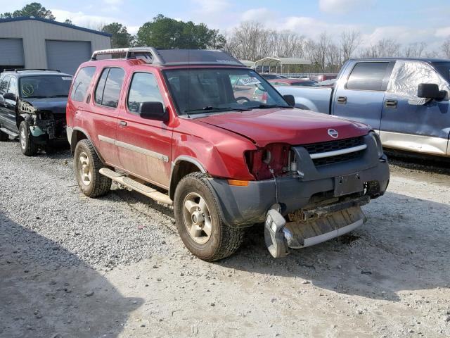 5N1ED28YX2C529601 - 2002 NISSAN XTERRA XE RED photo 1