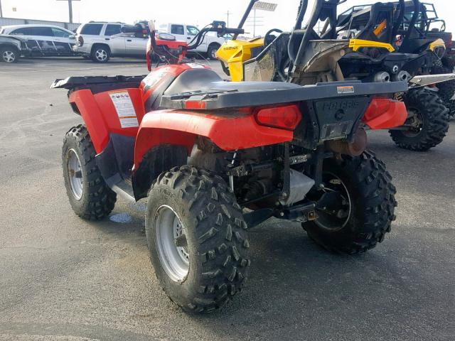 4XAMH50A49A536187 - 2009 POLARIS SPORTSMAN RED photo 3