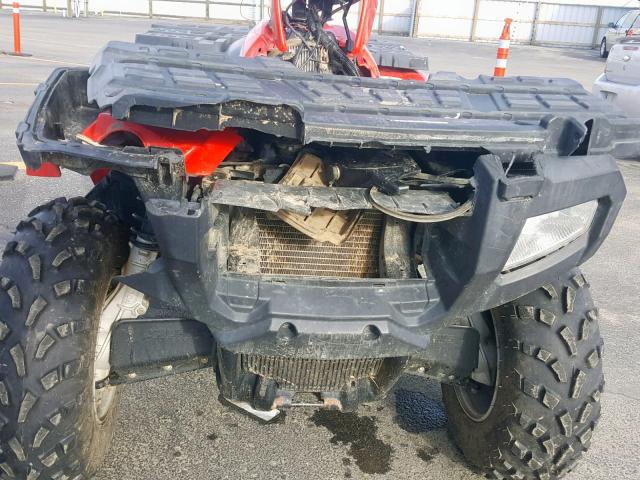 4XAMH50A49A536187 - 2009 POLARIS SPORTSMAN RED photo 9