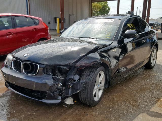 WBAUP7C54CVP22993 - 2012 BMW 128 I BLACK photo 2