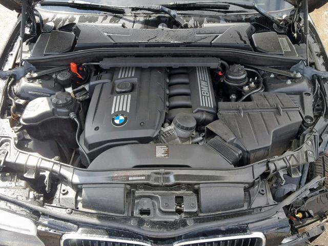 WBAUP7C54CVP22993 - 2012 BMW 128 I BLACK photo 7