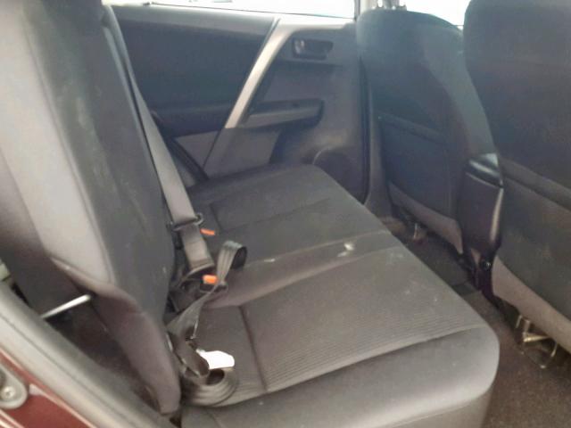 2T3BFREV7HW659037 - 2017 TOYOTA RAV4 LE MAROON photo 6