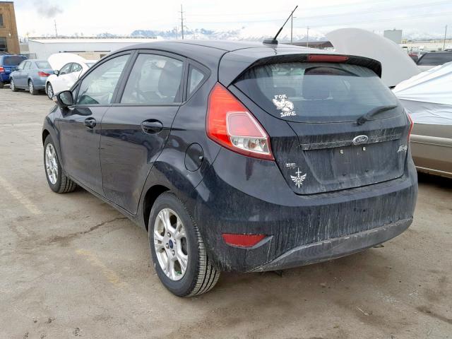 3FADP4EJ2FM115510 - 2015 FORD FIESTA SE BLACK photo 3