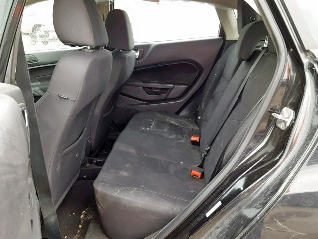 3FADP4EJ2FM115510 - 2015 FORD FIESTA SE BLACK photo 6