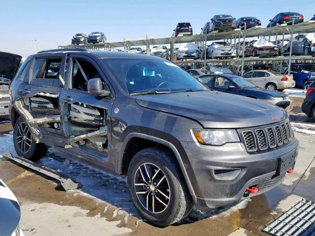 1C4RJFLG7HC716954 - 2017 JEEP GRAND CHER GRAY photo 1