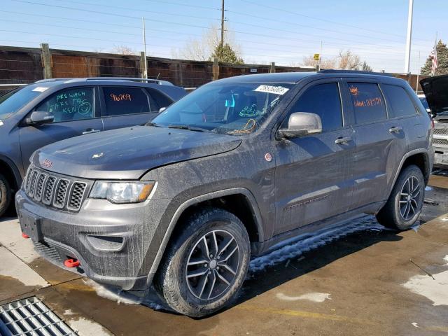 1C4RJFLG7HC716954 - 2017 JEEP GRAND CHER GRAY photo 2