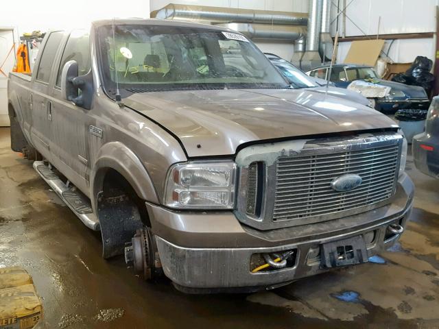 1FTWW31P27EB51313 - 2007 FORD F350 SRW S BEIGE photo 1