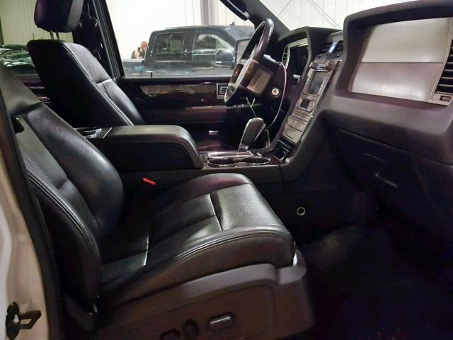 5LMJJ2J53AEJ06690 - 2010 LINCOLN NAVIGATOR WHITE photo 5