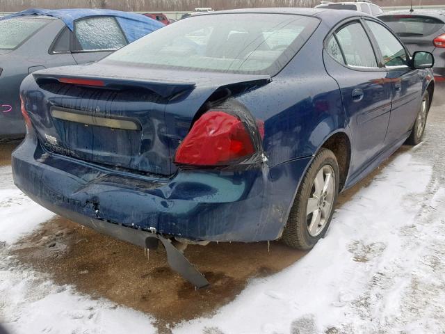 2G2WP522751349867 - 2005 PONTIAC GRAND PRIX GREEN photo 4