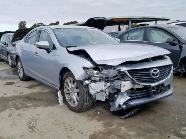 JM1GJ1U51G1480481 - 2016 MAZDA 6 SPORT SILVER photo 1