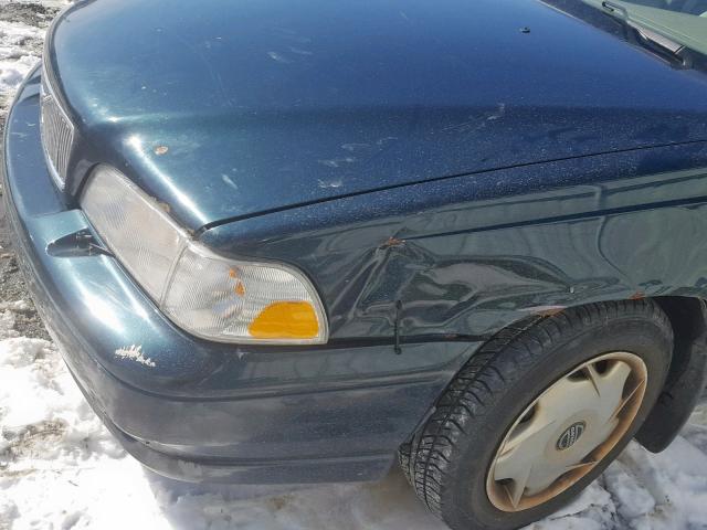 YV1LS5547W2433631 - 1998 VOLVO S70 GREEN photo 9