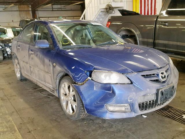 JM1BK323171751981 - 2007 MAZDA 3 S BLUE photo 1