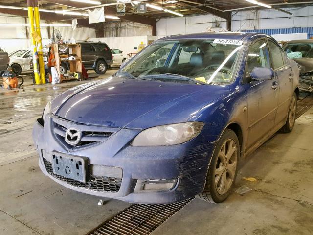 JM1BK323171751981 - 2007 MAZDA 3 S BLUE photo 2