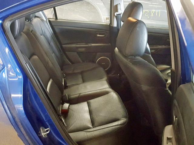 JM1BK323171751981 - 2007 MAZDA 3 S BLUE photo 6